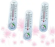 iplusmile Refrigerator Deep Freezer Thermometer 3 Pcs Long Range Hygrometer Celsius Scale for Accurate Temp Monitoring