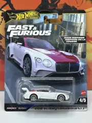 2024 Hot Wheels Fast & Furious Premium 2018 Bentley Continental GT3 - HVR63