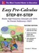 Easy Pre-calculus Step-by-step