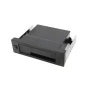 Internal Single Bay Tray-Less Mobile Rack Enclosure for 2.5" 3.5" SATA HDD SSD