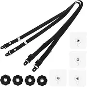 Kisangel 1Set Proofing Tv Straps Kit Tip Furniture Anchors for Dresser Easy Installation Enhanced Safety for Homes and Offices Secure Tv Anchors