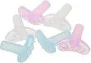OSOLADY Eyelash Ink Stamp Set 3 Lower Lash Stamps Beginner-friendly Soft Silicone Sweatproof for Makeup
