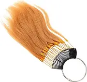 OFFIGAM 1 Set Human Hair Color Natural Hair Dye Testing Sample Bundles for Salon Hairdressing Practice Supplies