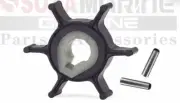 CEF 500324 Water Pump Impeller with Key for Yamaha Outboard Motor 646-44352-01