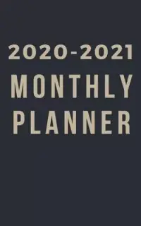 在飛比找博客來優惠-2020-2021 monthly planner with