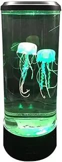 KALWEL, Jellyfish Lava Lamp, LED Jellyfish Lamp, Large Colorful Water Lamp for Home Decoration, Mood Night Light