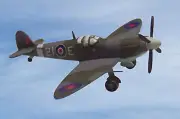 Osborn Model Kits 1075 HO Scale Supermarine Spitfire IX (Wood Kit)
