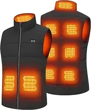 [JOYTEK] Heated Vest for Mens & Women with USB Charging, Lightweight Heating Clothes, No Battery Pack, for Outdoor Activities