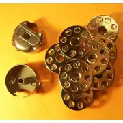 10 BOBBINS 1 BOBBIN CASE FOR JUKI DU-1181 /DU-141 M SIZE