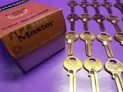 49 Master Lock 81KR Key Blanks lot of 49