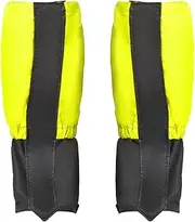 [uxcell] Leg Gaiters, Waterproof Shoe Covers Hiking Gaiters Snow Boot Gaiter, Neon Green, M