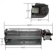Castle Pellet Stove Convection Blower: 21565-AMP
