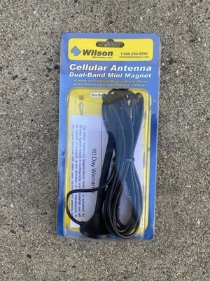Wilson Cellular Antenna Mini-Magnet Mount 800/1900 MHz Omni-Directional RG174