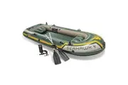 Seahawk 4 Set Inflatable Boat with Oars and Pump 68351NP INTEX