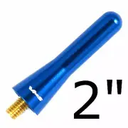 BLUE SHORT STUBBY ANTENNA FOR 97-20 FORD F150 RAPTOR KING RANCH LARIAT PLATINUM (for: Ford)