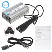 Golf Cart Battery Charger 48 Volt For EzGo RXV With 3-Pin Triangular Plug