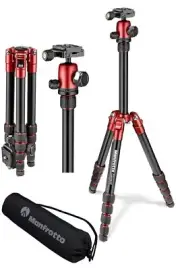 Manfrotto Travel Tripod Element MKELES5RD-BH Small Red Aluminum compact New