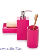 Barbie Loves Jonathan Adler Hot Pink Soap Dish! New!