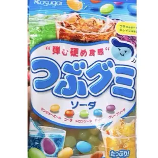 【亞菈小舖】日本零食 KASUGAI春日井 综合水果軟糖 汽水味軟糖 80g 【優】