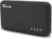 5G WiFi 6 Mobile Hotspot with SIM Card Slot - Portable Wireless Router for Home & Travel, 6100mAh Battery Supports 16 Devices, Ultra-Fast Dual-Band Connectivity