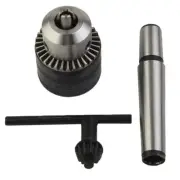 MT2-Morse Taper Arbor Drill Chuck Tool 5/64 To 1/2 Drill Chuck Tool-Key