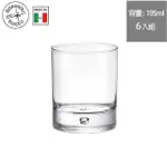 【BORMIOLI ROCCO】義大利製洛克杯 玻璃杯 375ML BAR系列 6入組(洛克杯 威士忌杯)