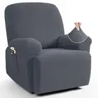 Recliner Cover 4-Pieces, Stretch Sofa Slipcover 1 Seater Couch Protector Soft...