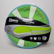 Chuckit PARAFLIGHT Dog Fetch Toy Large Frisbee Glow in the Dark 3D Rechargeable
