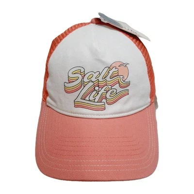 NWT - Salt Life Retro Throw back Look Snap Back Mesh Trucker Hat