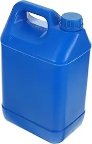 ROMISBABA Liquid Storage Container with Lid Water Jug for Chemical Industrial Use Multi Functional Plastic Storage Barrel Thickened Design Blue Light Blocking