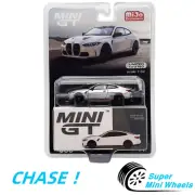 CHASE ! Mini GT 1:64 BMW M4 CSL Alpine White #683