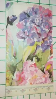 Two Decorative Hostess Napkins for Decoupage "Floral Cream"