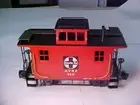 BACHMANN #425 ATSF SANTA FEE 2 AXLE BOBBER CABOOSE G SCALE new from a parted set