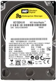 Hard Drive WD VelociRaptor WD1500HLHX 150GB 10000U/Min 32MB SATA III 2.5'' Inch