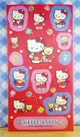 【震撼精品百貨】Hello Kitty 凱蒂貓~KITTY貼紙-小熊(紅)