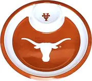 NCAA Texas Longhorns Melamine Chip and Dip, 13-Inch