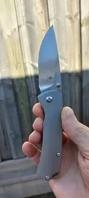 Kizer Titanium Folding Knife S35VN