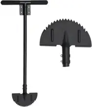 Manual Lawn Edger Tool, 36-Inch Steel Half Moon Border Edger