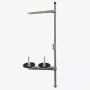 Brand F2 ThreadMaster 2-Spool Stand for JUKI DDL-5550 Industrial Sewing Machines