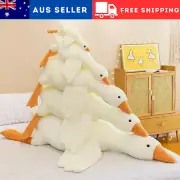50-130cm Cute Big Goose Plush Toys Soft Stuffed Sleeping Pillow Kids Gifts