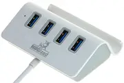 Artix M-325 USB 3.0 4-Port Portable Hub w/ Stand 2-Foot USB 3.0 Cable