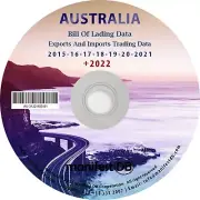 Australia Exports and Imports Trading | Bill of lading data Disk | manifestDB