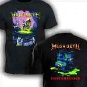 MEGADETH T-SHIRT TOUR 1989-2021 CONTAMINATED THRASH T SHIRT