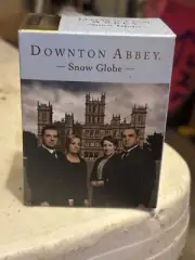 Downton Abbey Manor House Mini Snow Globe & Book
