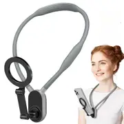 Vibe Geeks Hand Free Magnetic Vlog Phone Neck Mount Holder for Mobile Phone Accessory