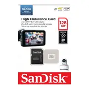 SanDisk 128GB High Endurance Micro SD Card
