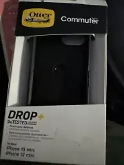 OtterBox Apple iPhone 12/13 Mini Commuter Case - Black NEW Drop Tested Protector