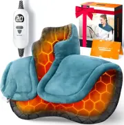 Graphene Heating Pad for Neck & Shoulders - 6 Heat Settings & Auto-Off