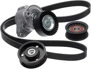 ACDelco ACK060947K1 Professional Automatic Belt Tensioner and Pulley Kit with Tensioner, Pulleys, and Belt
