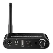 Bluetooth Audio Receiver Lossless USB Microphone Fiber Coaxial7174